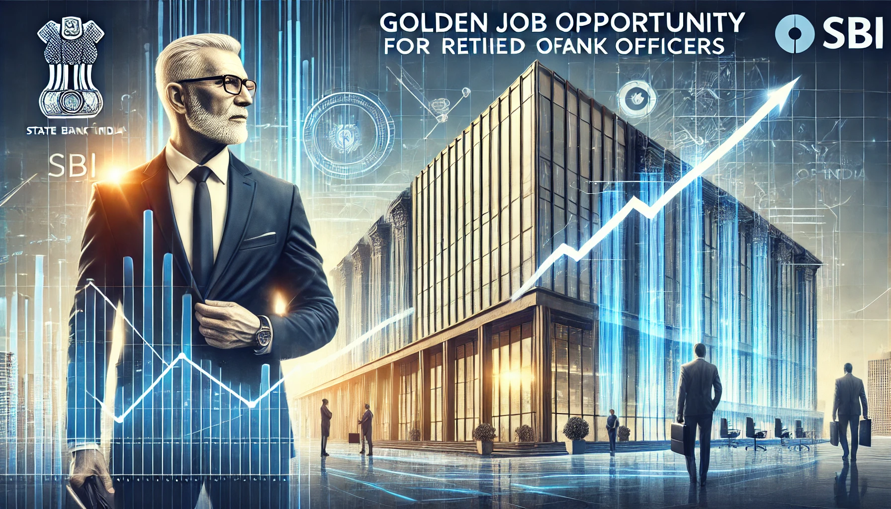 dall·e 2025 02 18 23.07.04 a professional and visually appealing website thumbnail representing an article about a golden job opportunity for retired officers in the state bank